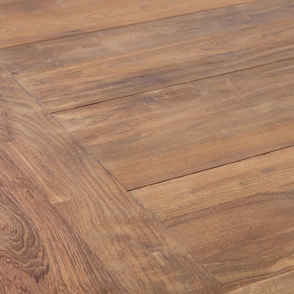 Garden Table East Amman | size: Length: 220cm, Width: 100cm, Height: 78cm | color: Brown | image: 2 | variant: 1006220