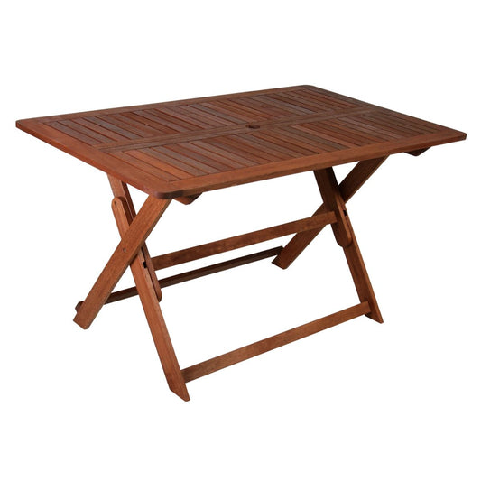 Garden Table East Gloucester | size: Length: 135cm, Width: 80cm, Height: 74cm | color: Natural | image: 1 | variant: 1004884