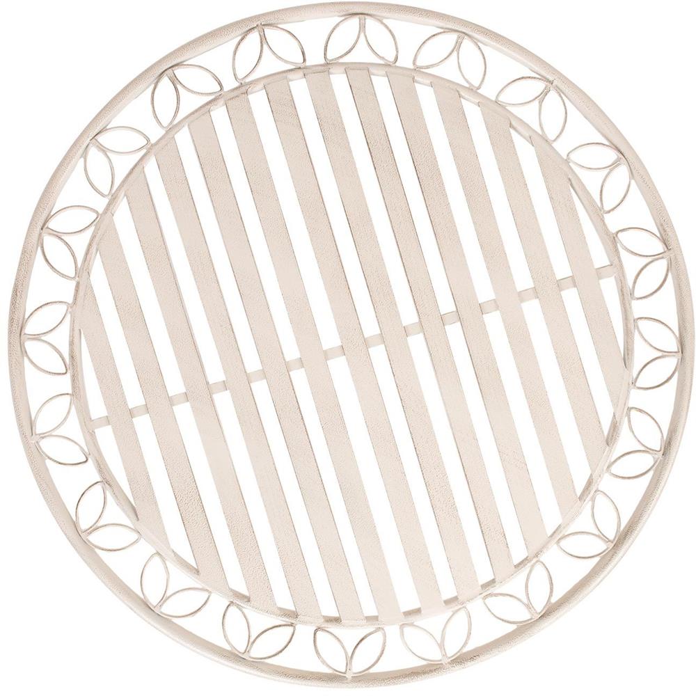 Garden Table East Granada | size: Height: 75cm, Diameter: 70cm | color: White | image: 2 | variant: 1006218