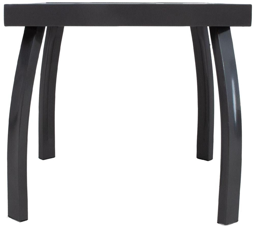 Garden Table East Louth | size: Length: 44cm, Width: 44cm, Height: 40cm | color: Gray | image: 2 | variant: 1006219