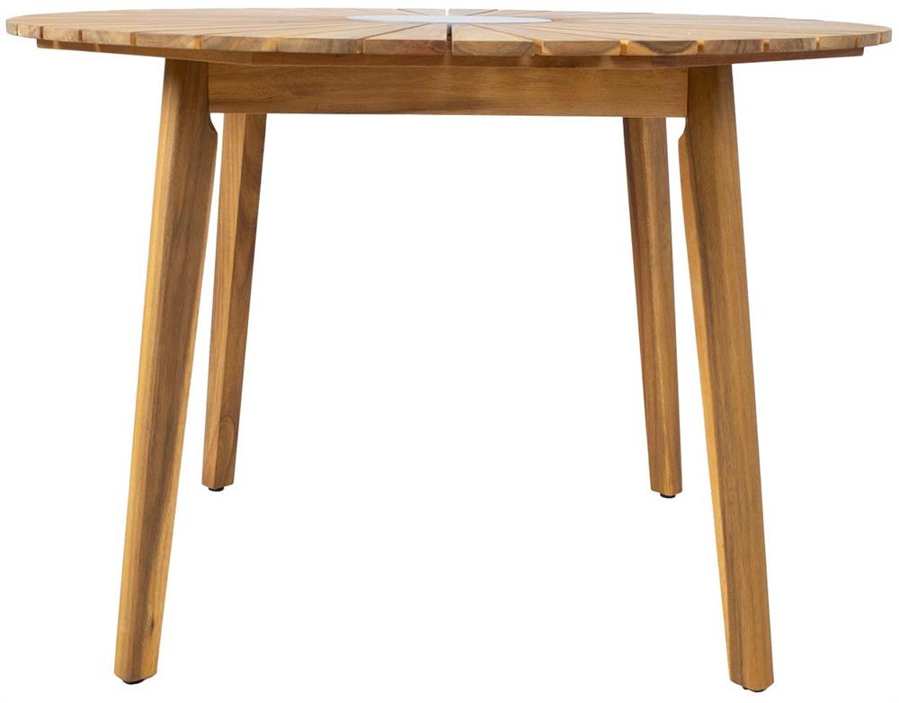 Garden Table East Valencia | size: Height: 75cm, Diameter: 110cm | color: Brown | image: 2 | variant: 1006212
