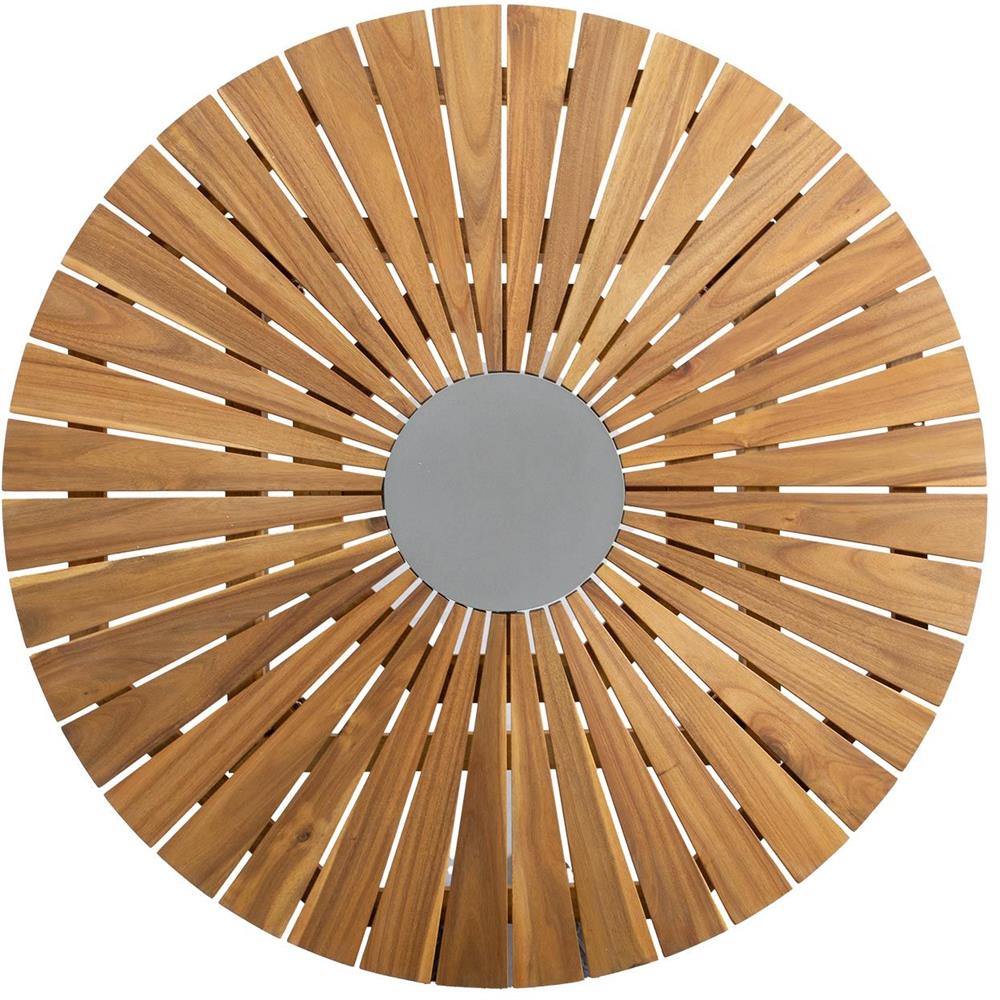 Garden Table East Valencia | size: Height: 75cm, Diameter: 110cm | color: Brown | image: 3 | variant: 1006212