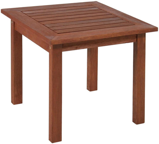 Garden Table East Worcester | size: Length: 50cm, Width: 50cm, Height: 50cm | color: Brown | image: 1 | variant: 1005899