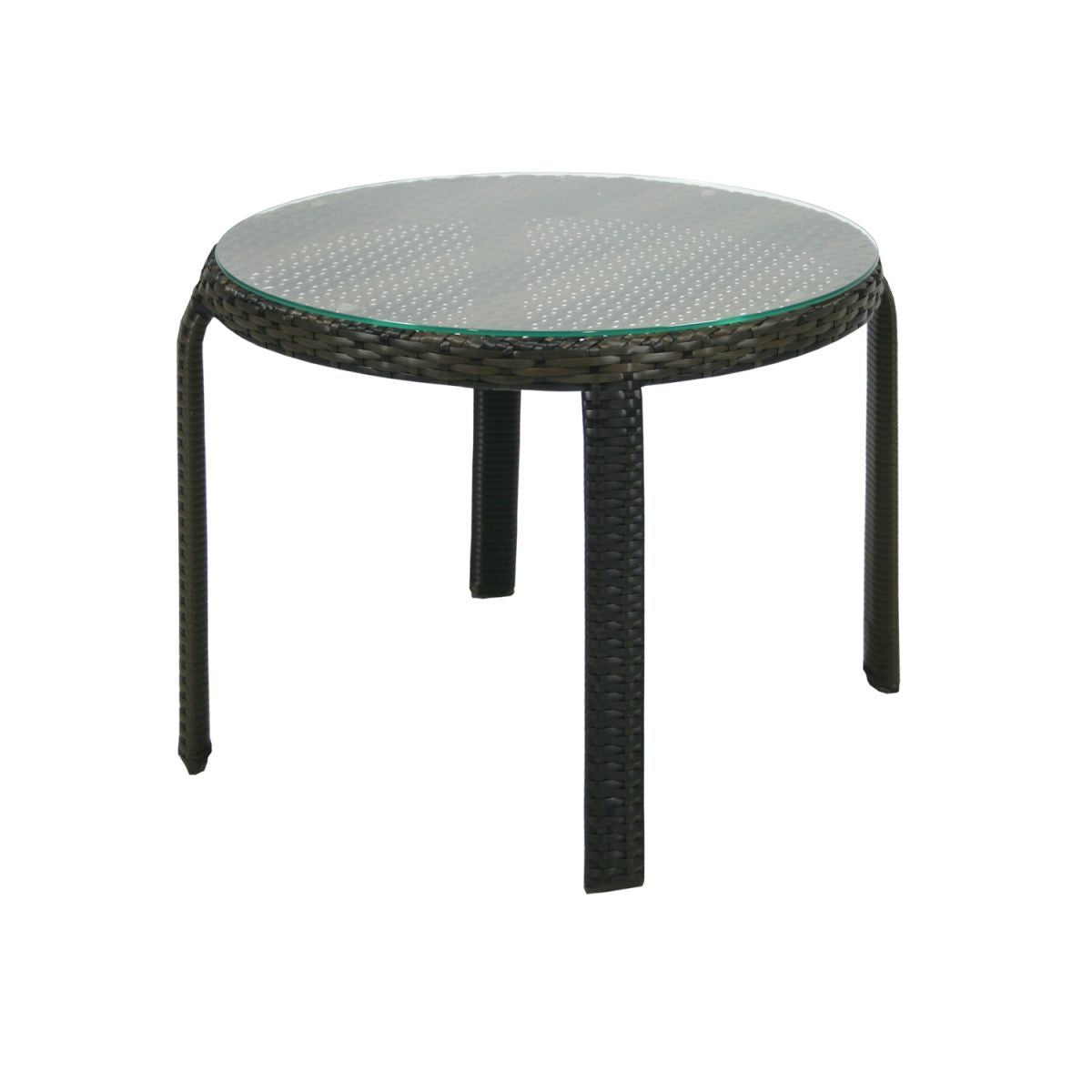 Garden Table St Neots | size: Length: 52cm, Width: 52cm, Height: 43cm, Diameter: 52cm | color: Gray | image: 1 | variant: 1004869