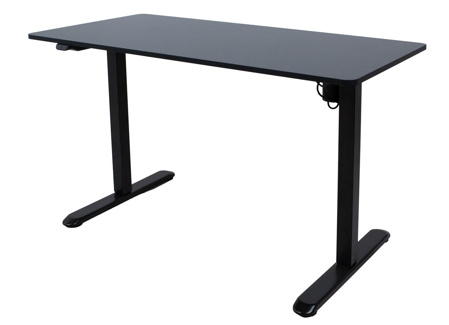 Height Adjustable Desk Florence | size: Length: 60cm, Width: 120cm, Height: 118cm | color: Black / Black | image: 0 | variant: 1001487