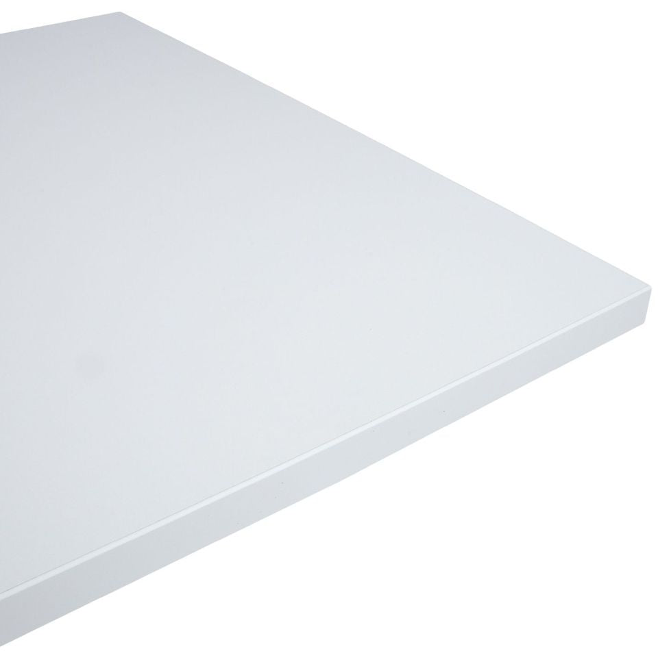 Height Adjustable Desk Top Bologna | size: Length: 140cm, Width: 80cm | color: White | image: 1 | variant: 1001724