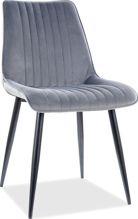 Kitchen Chair Abu Dhabi | size: Width: 47cm, Height: 88cm, Depth: 42cm | color: Gray | image: 1 | variant: 1003641