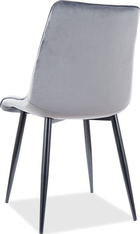 Kitchen Chair Abu Dhabi | size: Width: 47cm, Height: 88cm, Depth: 42cm | color: Gray | image: 2 | variant: 1003641
