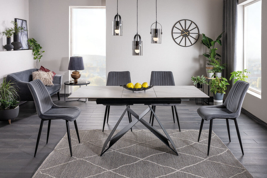 Kitchen Chair Abu Dhabi | size: Width: 47cm, Height: 88cm, Depth: 42cm | color: Gray | image: 4 | variant: 1003641