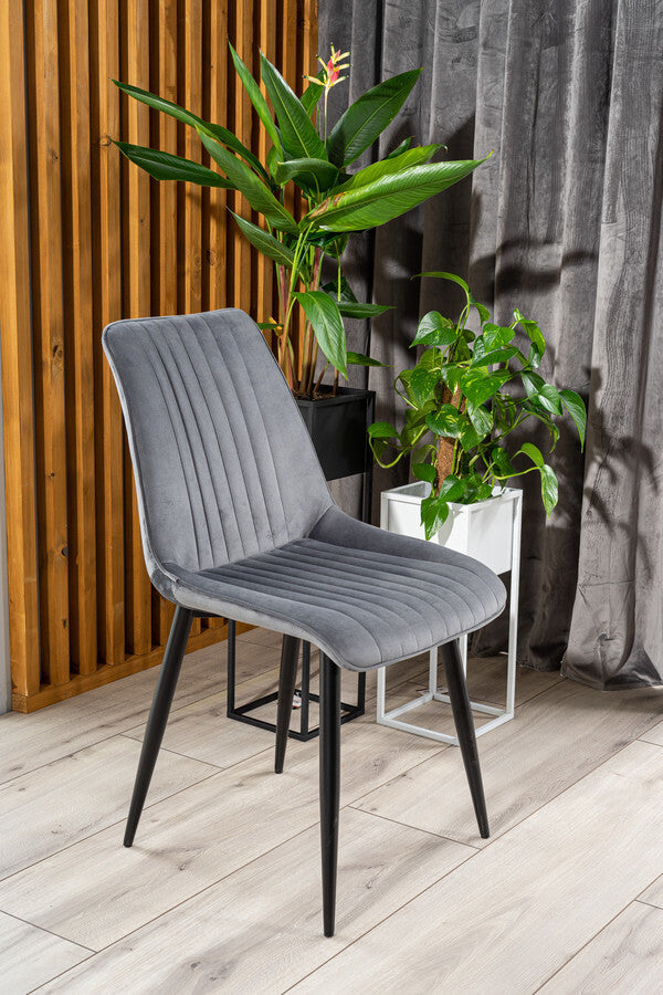Kitchen Chair Abu Dhabi | size: Width: 47cm, Height: 88cm, Depth: 42cm | color: Gray | image: 7 | variant: 1003641