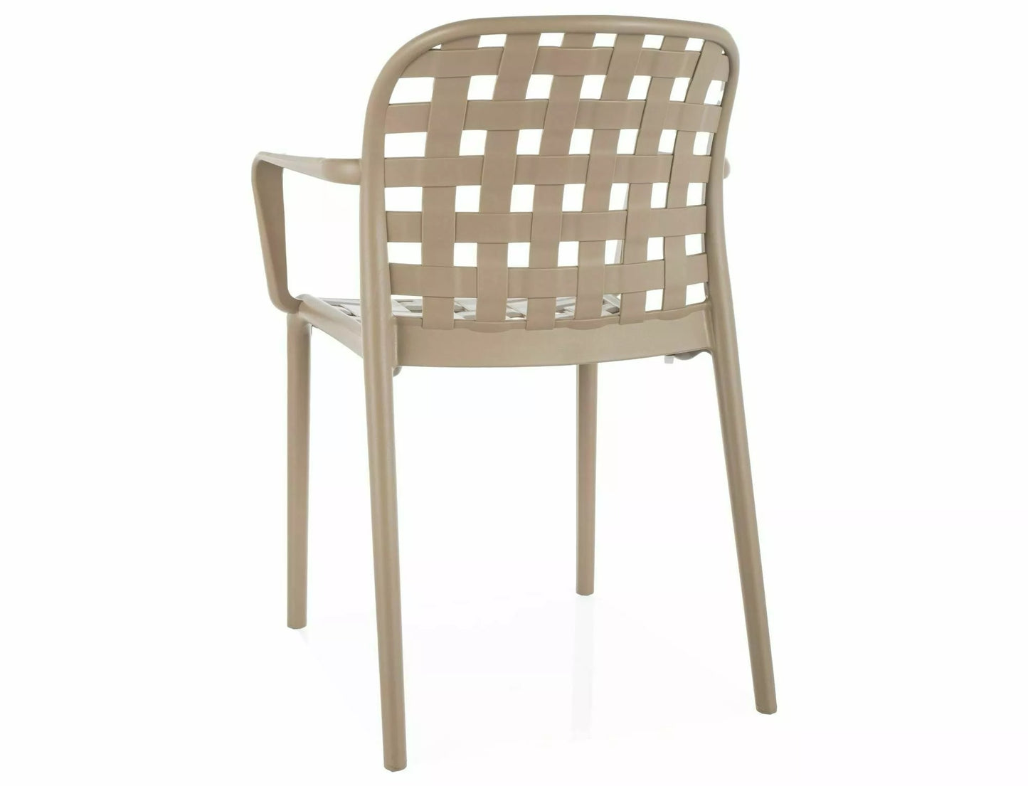Kitchen Chair Ahmedabad | size: Width: 58cm, Height: 83cm, Depth: 42cm | color: Beige | image: 2 | variant: 1003768