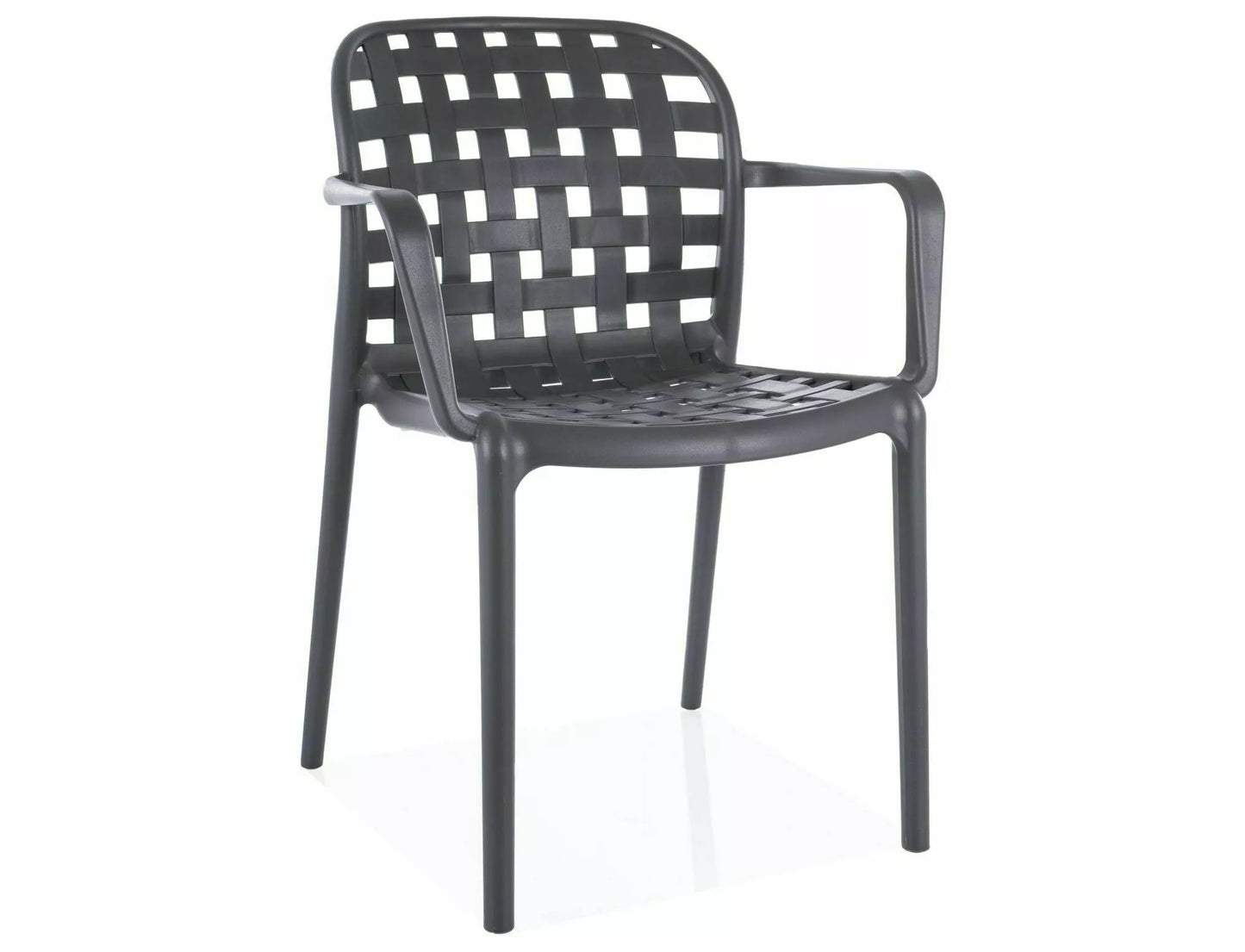 Kitchen Chair Ahmedabad | size: Width: 58cm, Height: 83cm, Depth: 42cm | color: Gray | image: 1 | variant: 1003769