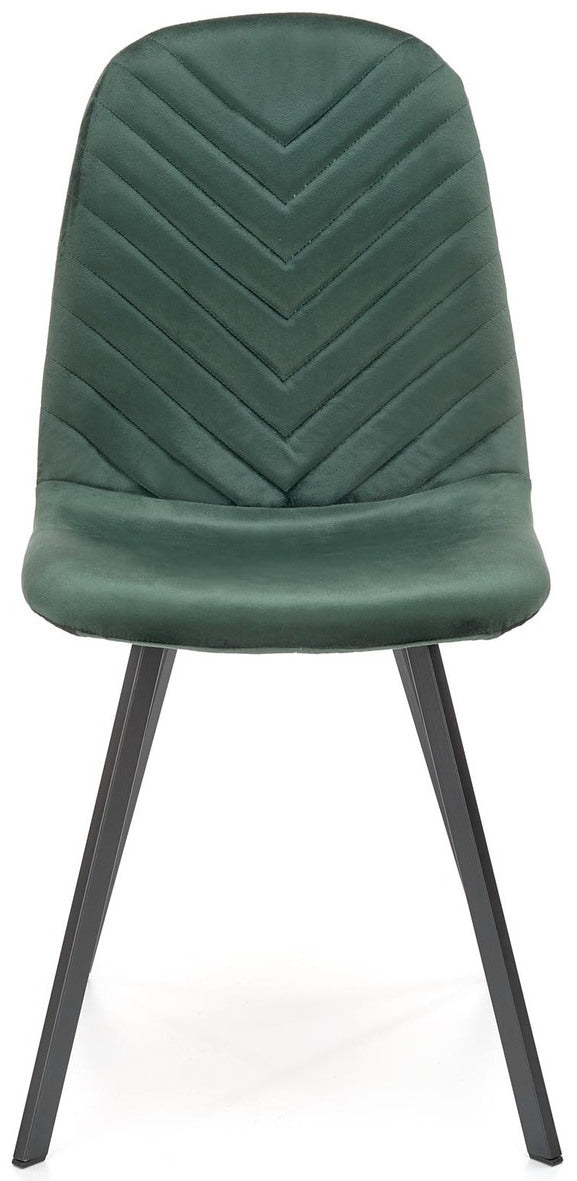 Kitchen Chair Besancon | size: Width: 45cm, Height: 82cm, Depth: 57cm | color: Green | image: 6 | variant: 1002647
