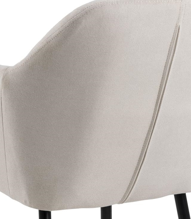 Kitchen Chair Beverley | size: Width: 57cm, Height: 83cm, Depth: 59cm | color: White | image: 2 | variant: 1000831