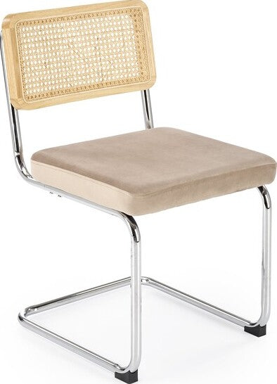 Kitchen Chair Bilbao | size: Width: 53cm, Height: 84cm, Depth: 60cm | color: Beige | image: 0 | variant: 1002490