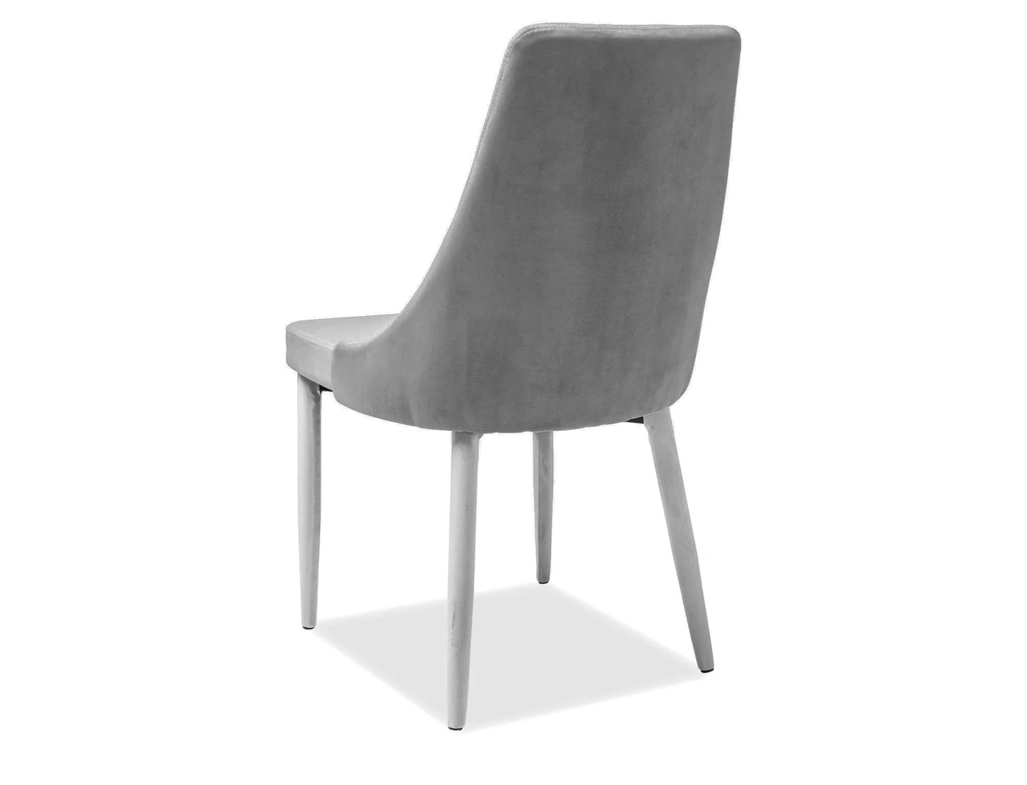 Kitchen Chair Bombay | size: Width: 49cm, Height: 89cm, Depth: 47cm | color: Gray | image: 1 | variant: 1003742