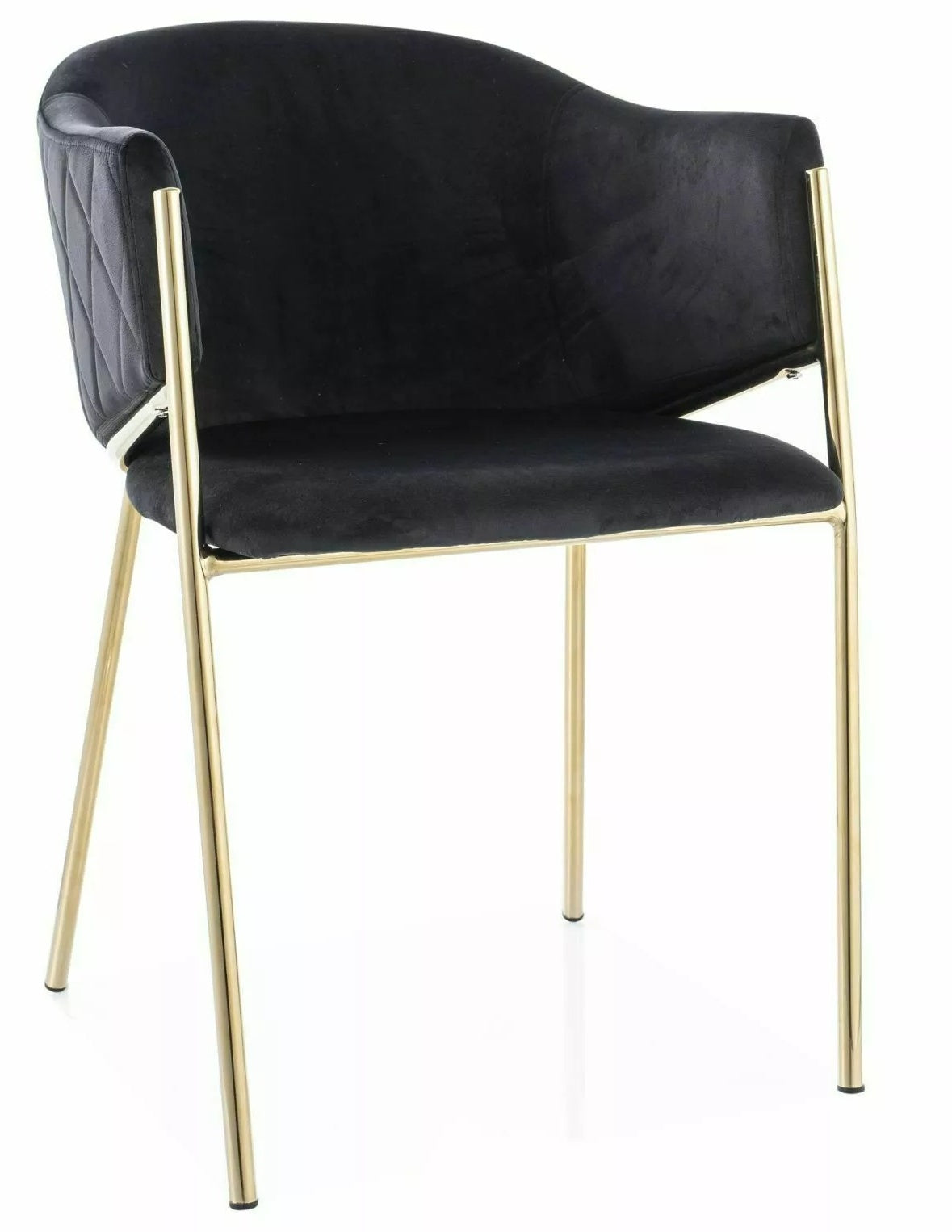 Kitchen Chair Bono 1 | size: Width: 55cm, Height: 77cm, Depth: 44cm | color: Black | image: 0 | variant: 1017796