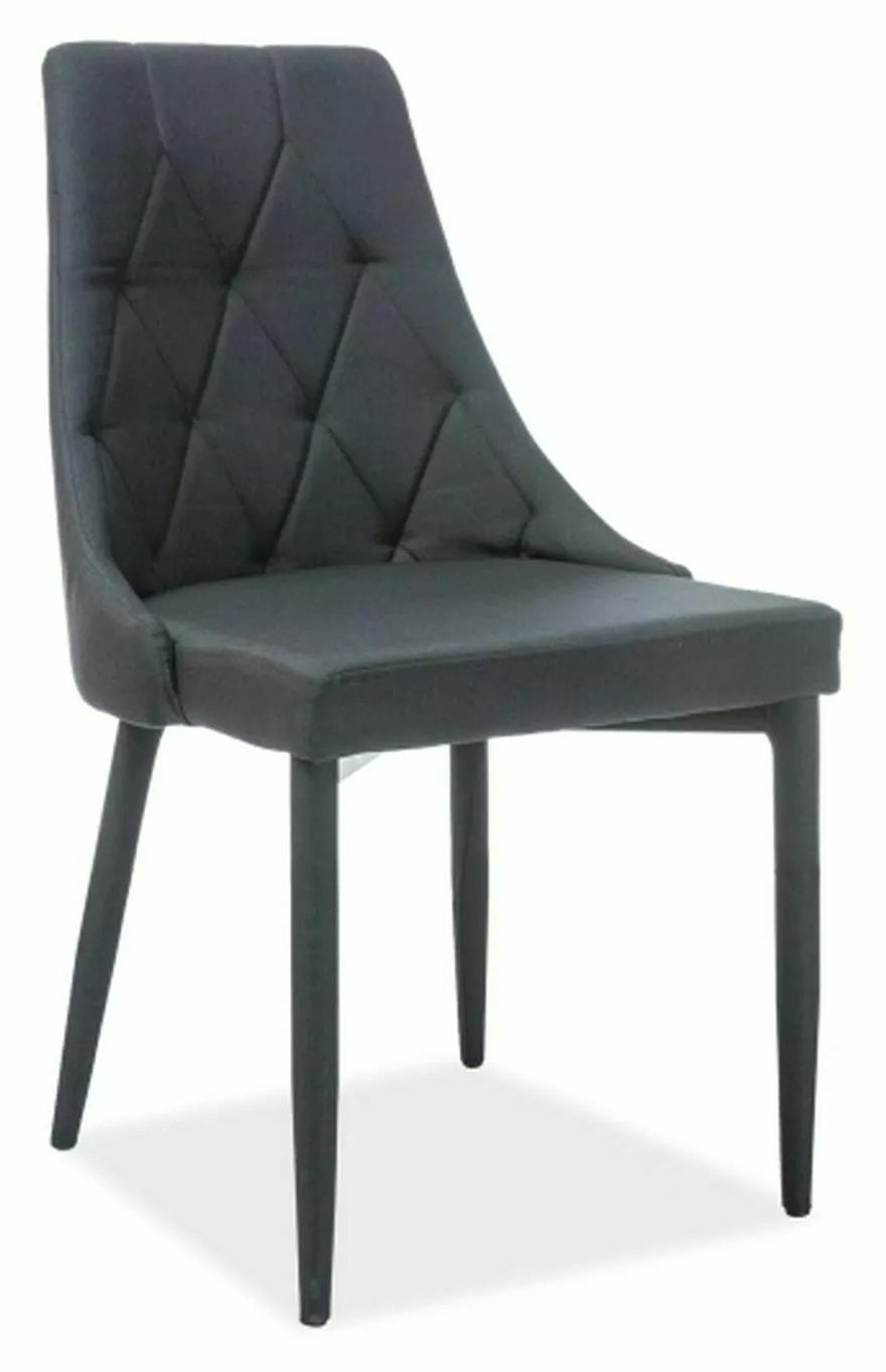 Kitchen Chair Calcutta | size: Width: 49cm, Height: 89cm, Depth: 47cm | color: Black | image: 0 | variant: 1003745