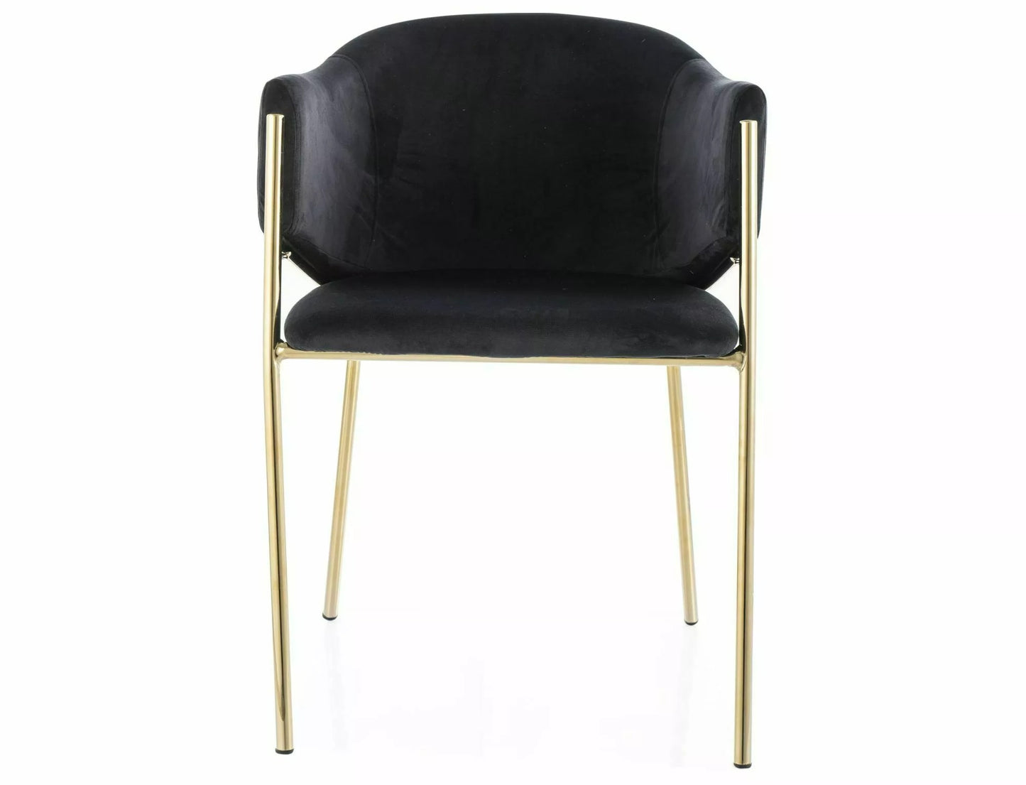 Kitchen Chair Canberra | size: Width: 55cm, Height: 77cm, Depth: 44cm | color: Black | image: 1 | variant: 1007928