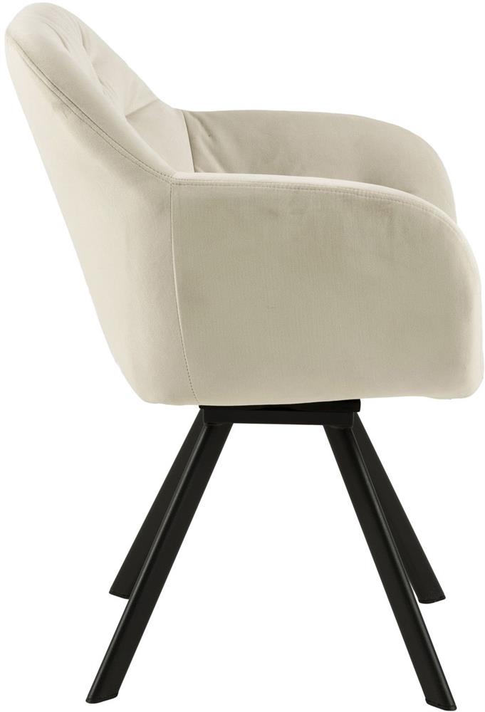Kitchen Chair Chatham | size: Width: 57.5cm, Height: 81.5cm, Depth: 61.5cm | color: Beige | image: 2 | variant: 1000866