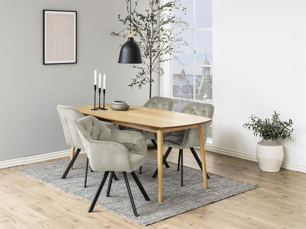 Kitchen Chair Chatham | size: Width: 57.5cm, Height: 81.5cm, Depth: 61.5cm | color: Beige | image: 8 | variant: 1000866