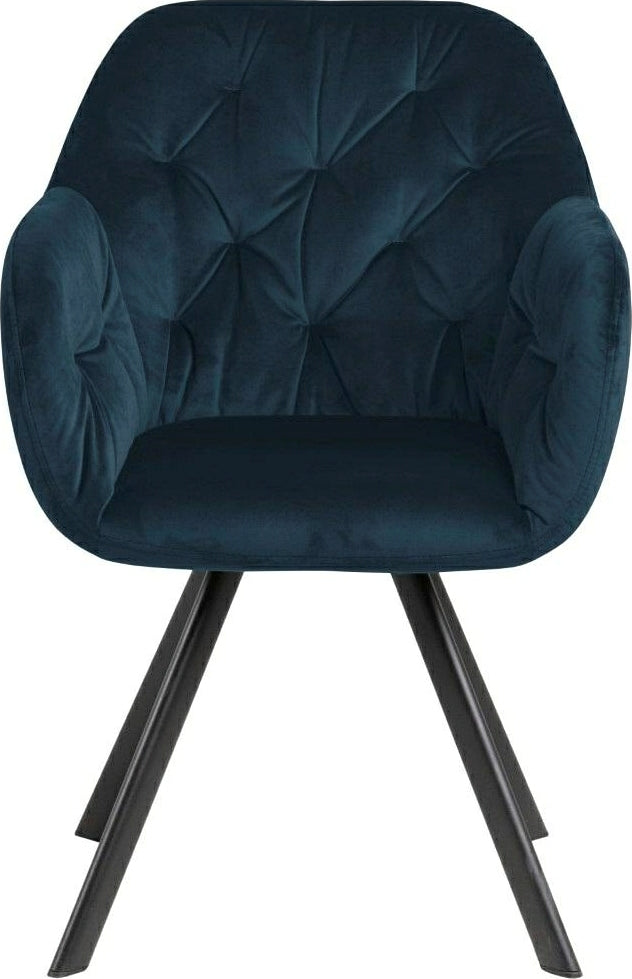 Kitchen Chair Chatham | size: Width: 57.5cm, Height: 81.5cm, Depth: 61.5cm | color: Blue | image: 2 | variant: 1000863