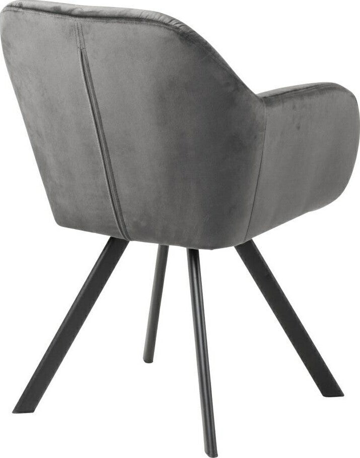 Kitchen Chair Chatham | size: Width: 57.5cm, Height: 81.5cm, Depth: 61.5cm | color: Gray | image: 3 | variant: 1000864