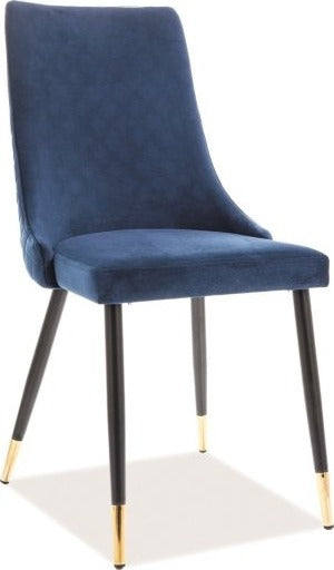 Kitchen Chair Chester | size: Width: 47cm, Height: 93cm, Depth: 44cm | color: Blue | image: 1 | variant: 1003710