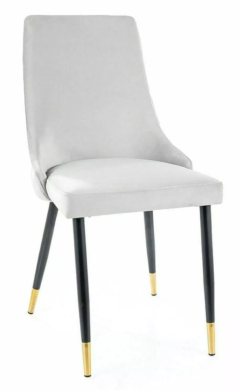 Kitchen Chair Chester | size: Width: 47cm, Height: 93cm, Depth: 44cm | color: Gray | image: 0 | variant: 1003717