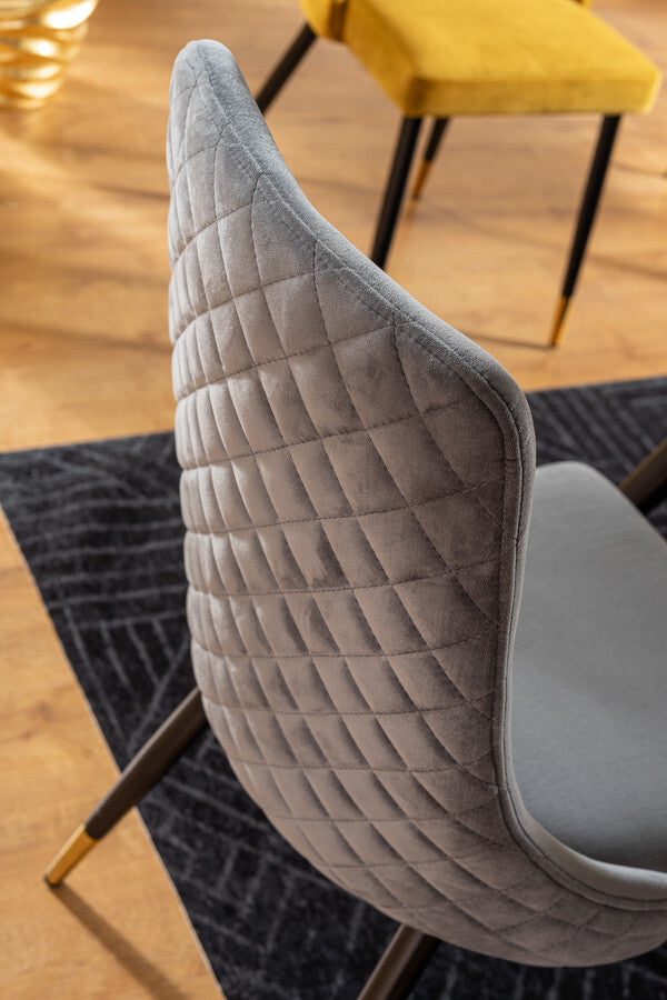 Kitchen Chair Chester | size: Width: 47cm, Height: 93cm, Depth: 44cm | color: Gray | image: 5 | variant: 1003712
