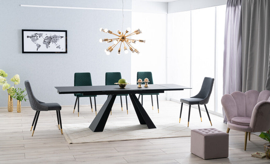 Kitchen Chair Chester | size: Width: 47cm, Height: 93cm, Depth: 44cm | color: Gray | image: 6 | variant: 1003712
