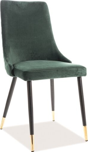 Kitchen Chair Chester | size: Width: 47cm, Height: 93cm, Depth: 44cm | color: Green | image: 1 | variant: 1003713