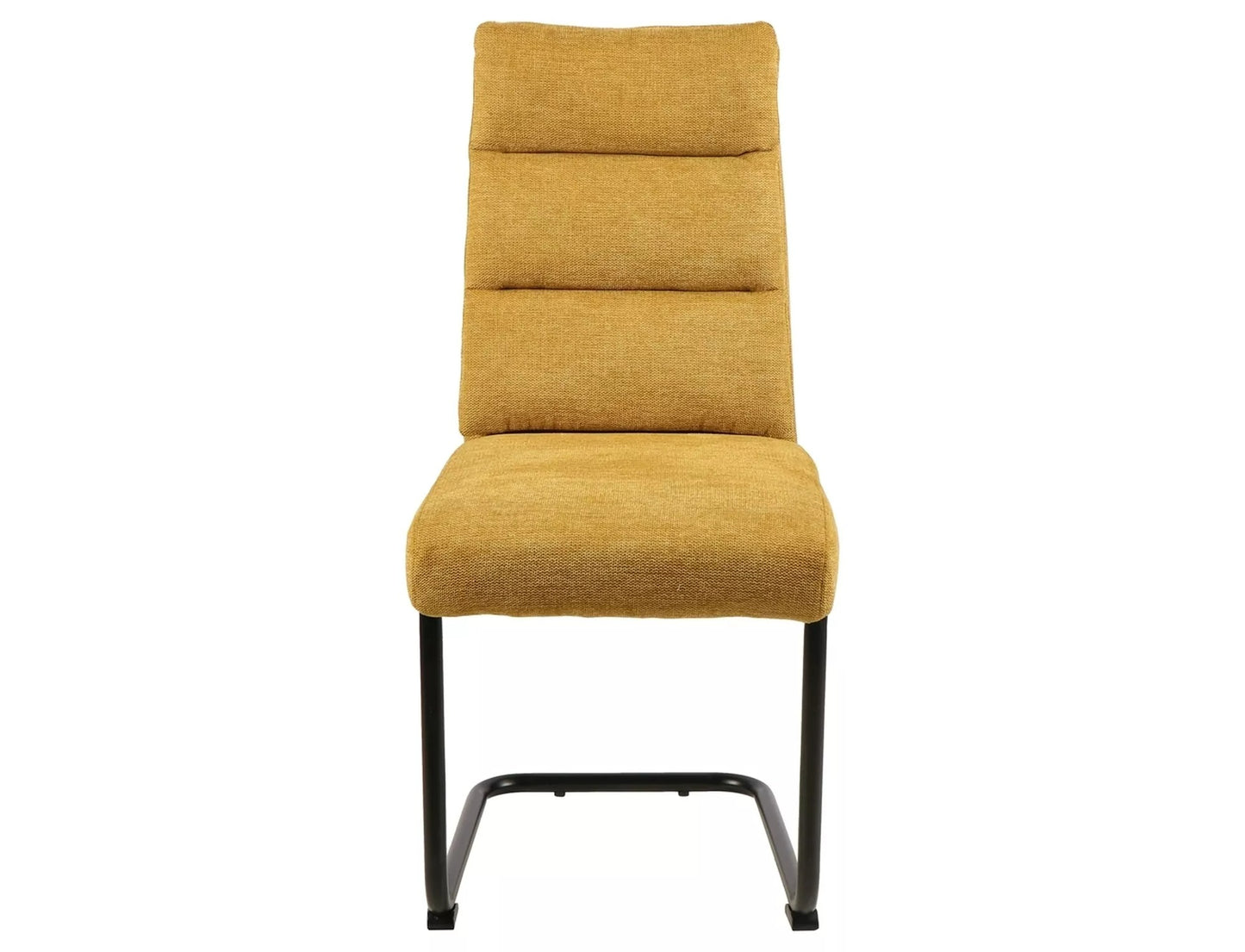 Kitchen Chair Darwin | size: Width: 44cm, Height: 97cm, Depth: 44cm | color: Yellow | image: 1 | variant: 1003942