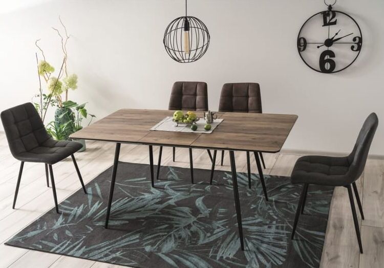 Kitchen Chair Doha | size: Width: 45cm, Height: 88cm, Depth: 38cm | color: Gray | image: 3 | variant: 1003660