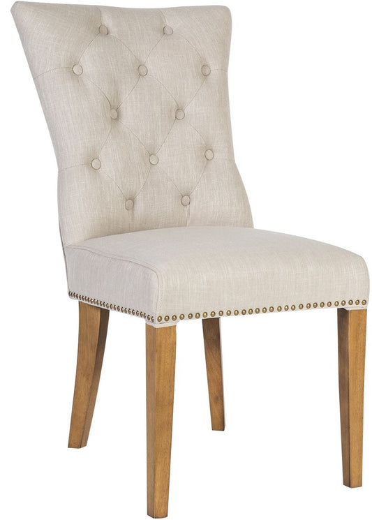 Kitchen Chair East Berkhamsted | size: Width: 55cm, Height: 99cm, Depth: 68cm | color: Beige | image: 1 | variant: 1005129