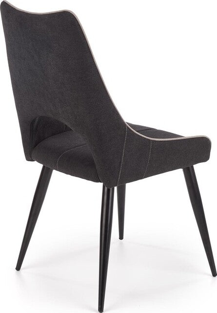 Kitchen Chair East Chesterfield | size: Width: 48cm, Height: 92cm, Depth: 58cm | color: Gray | image: 2 | variant: 1006965