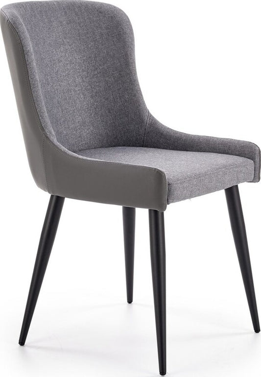 Kitchen Chair East Darlington | size: Width: 49cm, Height: 87cm, Depth: 62cm | color: Gray | image: 1 | variant: 1006967