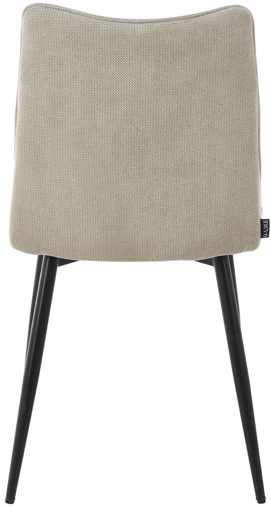 Kitchen Chair East Fes | size: Width: 46cm, Height: 86cm, Depth: 59cm | color: Beige | image: 5 | variant: 1006199