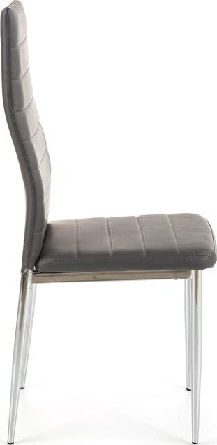 Kitchen Chair East Hull | size: Width: 43cm, Height: 97cm, Depth: 49cm | color: Gray | image: 4 | variant: 1006938
