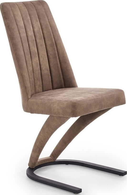 Kitchen Chair East Peterborough | size: Width: 46cm, Height: 98cm, Depth: 61cm | color: Brown | image: 1 | variant: 1006982