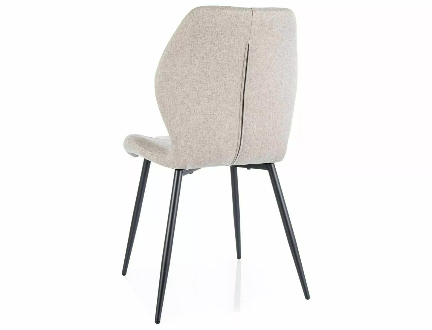 Kitchen Chair Eindhoven | size: Width: 48cm, Height: 86cm, Depth: 41cm | color: Beige | image: 1 | variant: 1003879