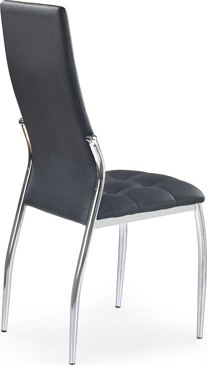 Kitchen Chair Haapsalu | size: Width: 42cm, Height: 100cm, Depth: 42cm | color: Black | image: 2 | variant: 1002173