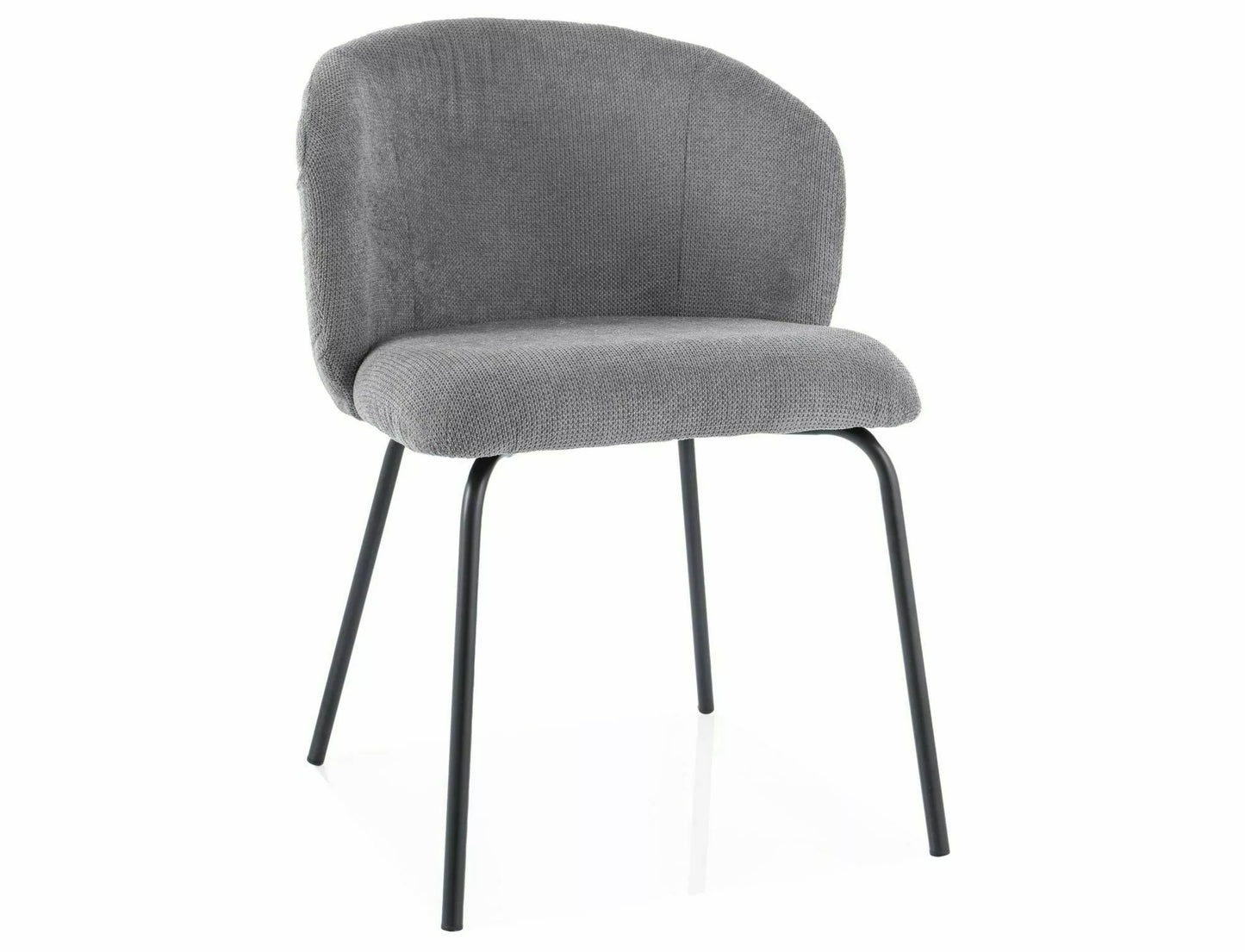 Kitchen Chair Indianapolis | size: Width: 57cm, Height: 79cm, Depth: 44cm | color: Gray | image: 1 | variant: 1003832