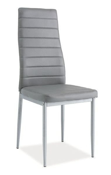 Kitchen Chair Innsbruck | size: Width: 40cm, Height: 96cm, Depth: 38cm | color: Gray | image: 0 | variant: 1003872