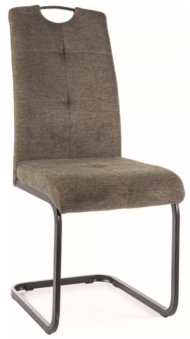 Kitchen Chair Izmir | size: Width: 43cm, Height: 101cm, Depth: 47cm | color: Olive | image: 0 | variant: 1003960