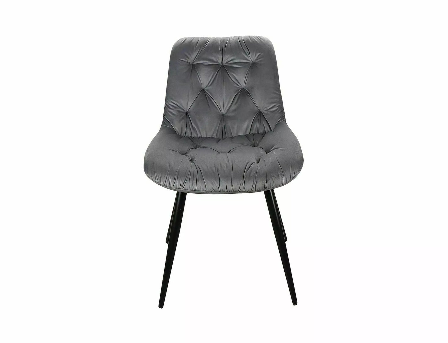 Kitchen Chair Jacksonville | size: Width: 49cm, Height: 84cm, Depth: 43cm | color: Gray | image: 1 | variant: 1003782