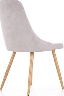 Kitchen Chair Jekabpils | size: Width: 56cm, Height: 85cm, Depth: 49cm | color: Gray | image: 3 | variant: 1002206