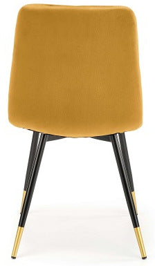 Kitchen Chair K438 | size: Width: 45cm, Height: 86cm, Depth: 50cm | color: Yellow | image: 5 | variant: 1003924