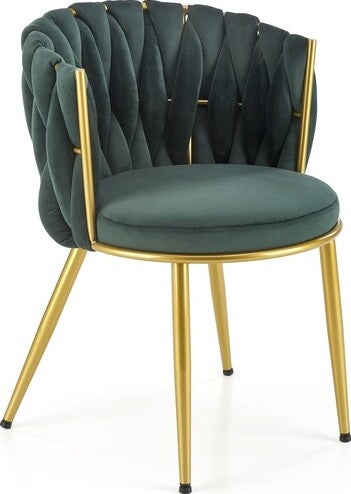 Kitchen Chair K517 | size: Width: 57cm, Height: 79cm, Depth: 60cm | color: Green | image: 0 | variant: 1003415