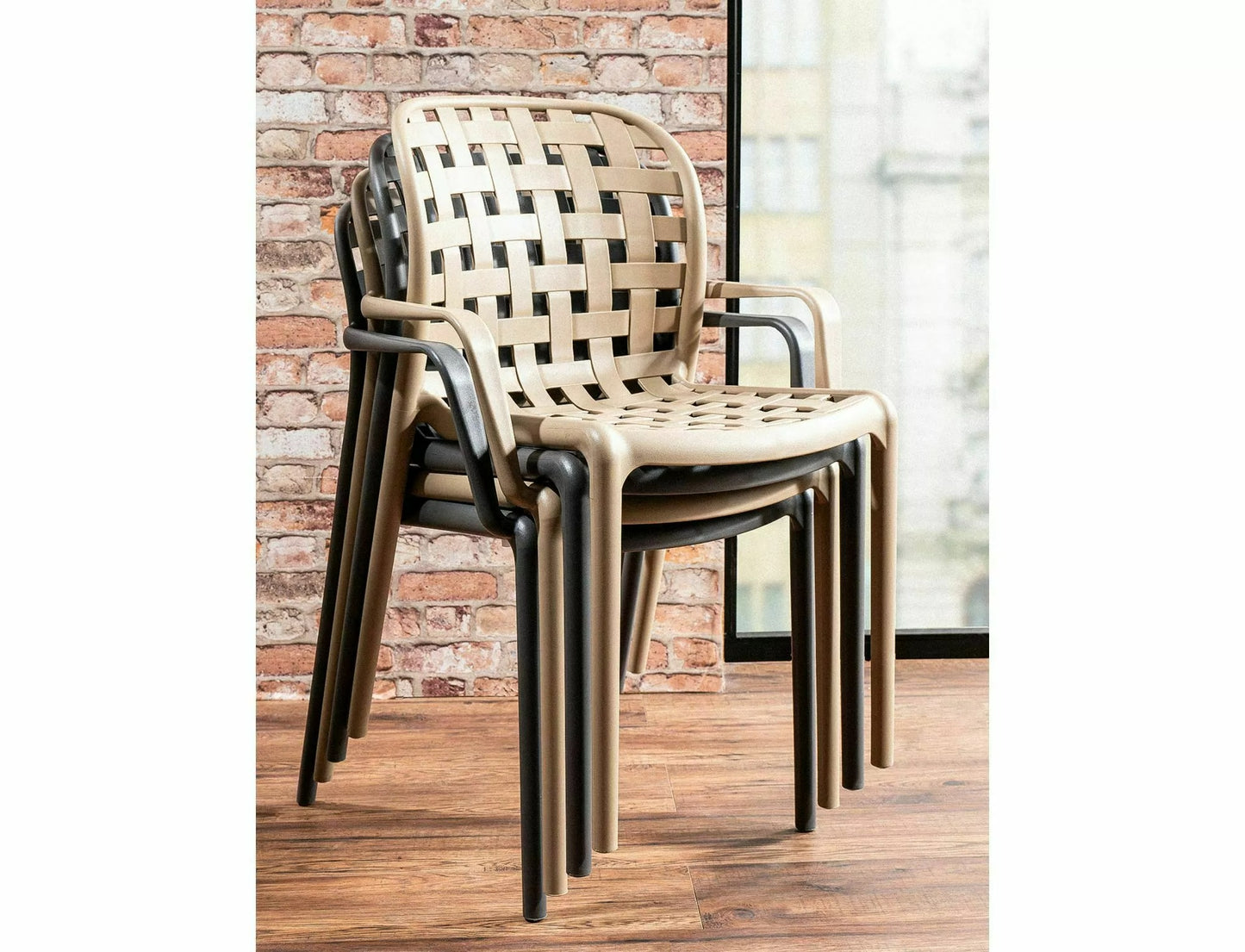 Kitchen Chair Nagpur | size: Width: 46cm, Height: 83cm, Depth: 42cm | color: Beige | image: 3 | variant: 1003765